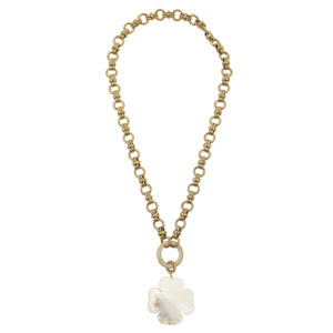 Vintage chain flowerpendant