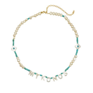 Mykonos pearl necklace