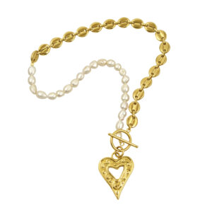 Vintage Cuore pearl necklace