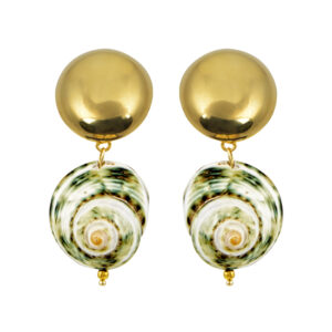 Delphi seashell earrings