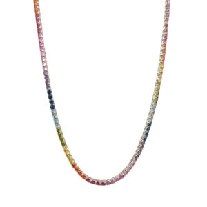 Riviera rainbow necklace