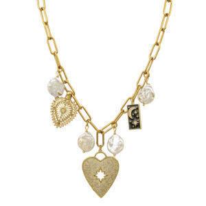 Felicity charm necklace