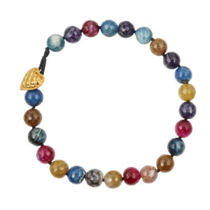 Happy agate necklace