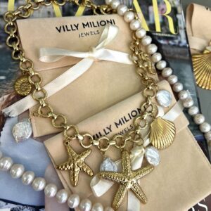 La Mer golden charm necklace - Image 2