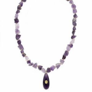 Amalfi amethyst necklace