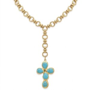 Côte d'Azur Cross necklace