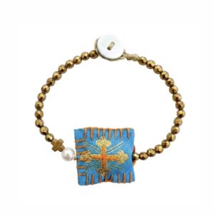 Turquoise talisman bracelet